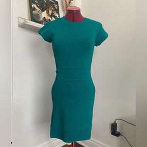 French Connection Bodycon Dress- turquoise
